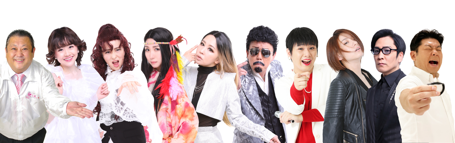 バンデものまねタレント集合画像